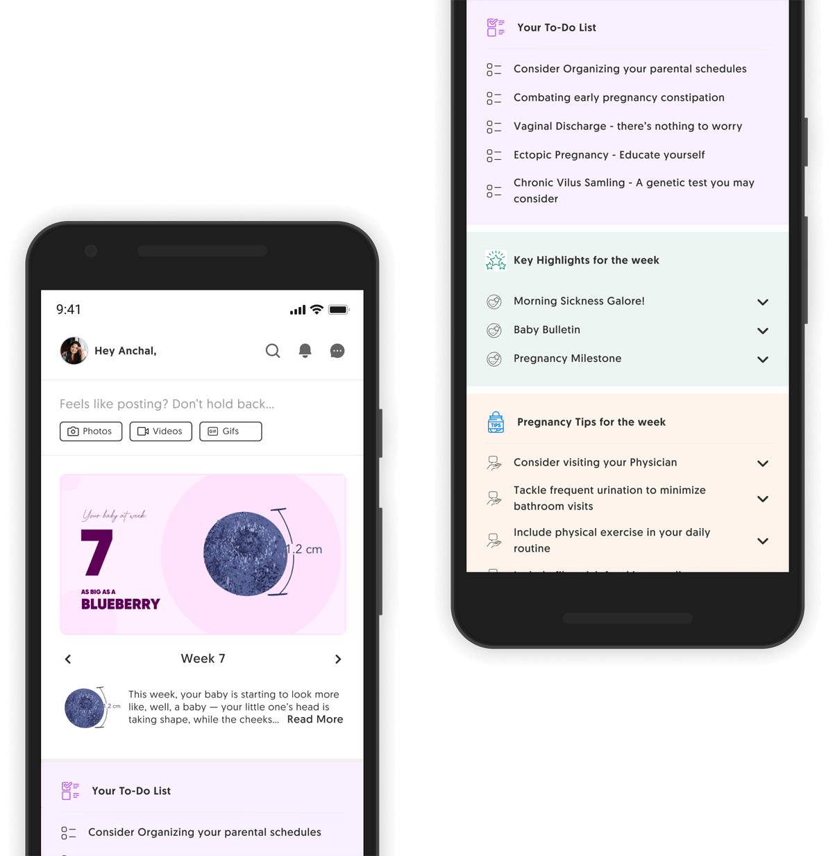 Curated parenting information