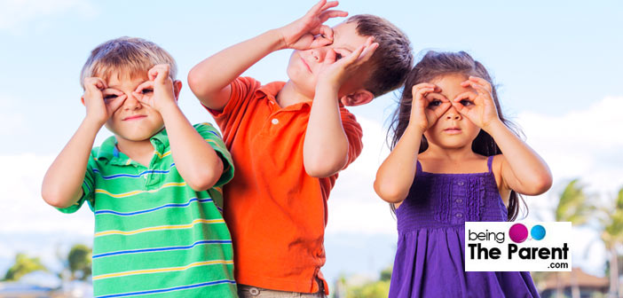 Kids playing outdoor