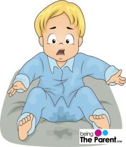 Bed wetting in children