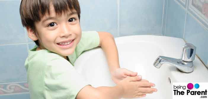 Children and handwashing