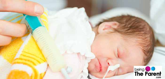 Nutrition for a premature baby
