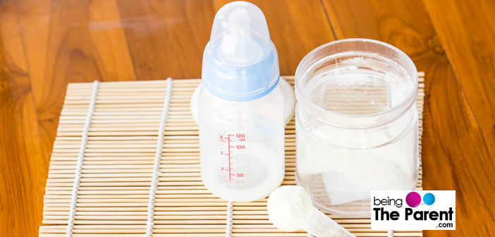 Baby formula preparation