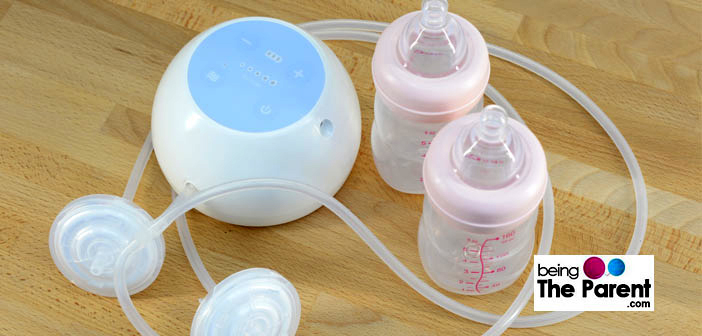 Pumping breast milk