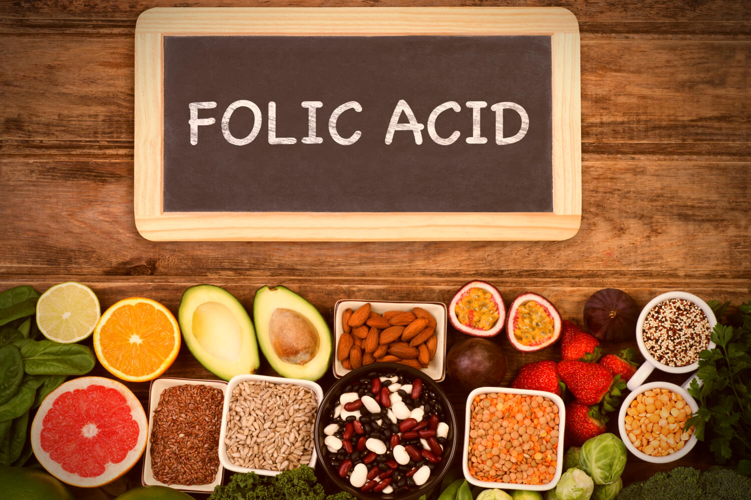 Natural supplement of Folic Acid