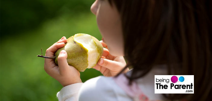 Eating fruits