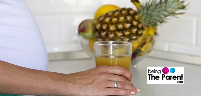 Pineapple juice in pregnancy