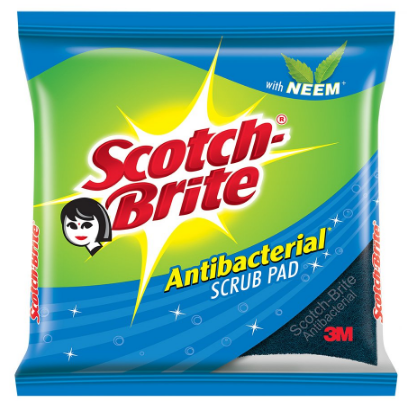 3M Scotch Brite Antibacterial Scrub Pad