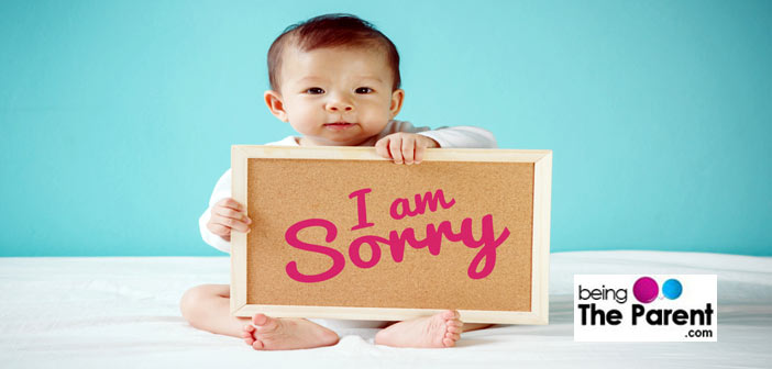8 Easy Ways To Teach Your Child To Say “Sorry” Being The
