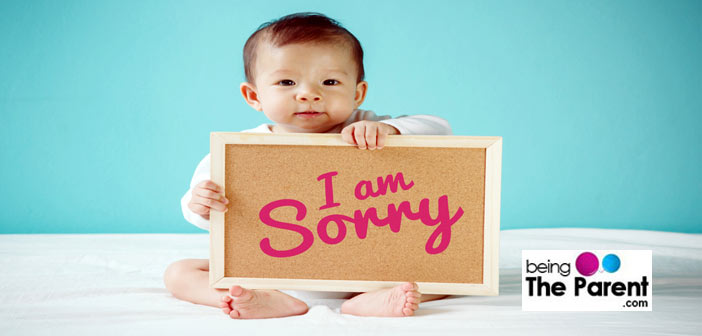 Easy ways to teach sorry