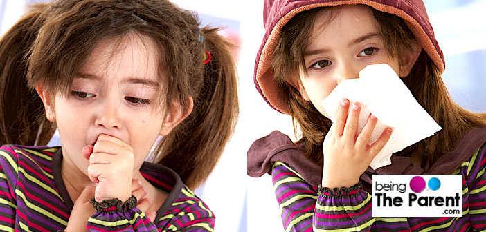 Girl with cough