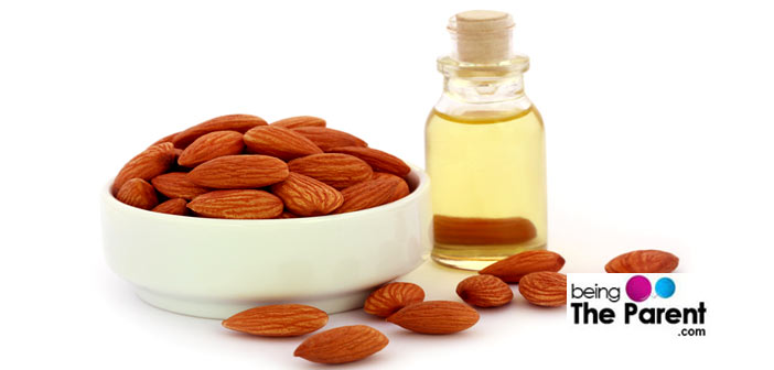 Almond oil massage