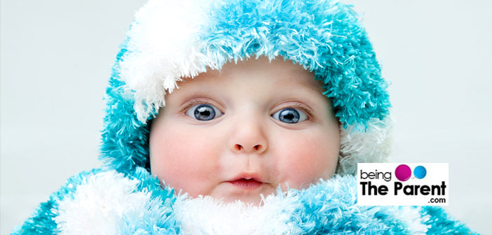 Baby in winters