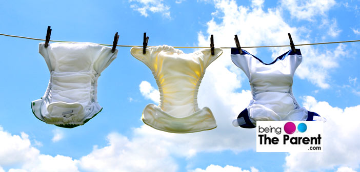 Drying cloth diapers