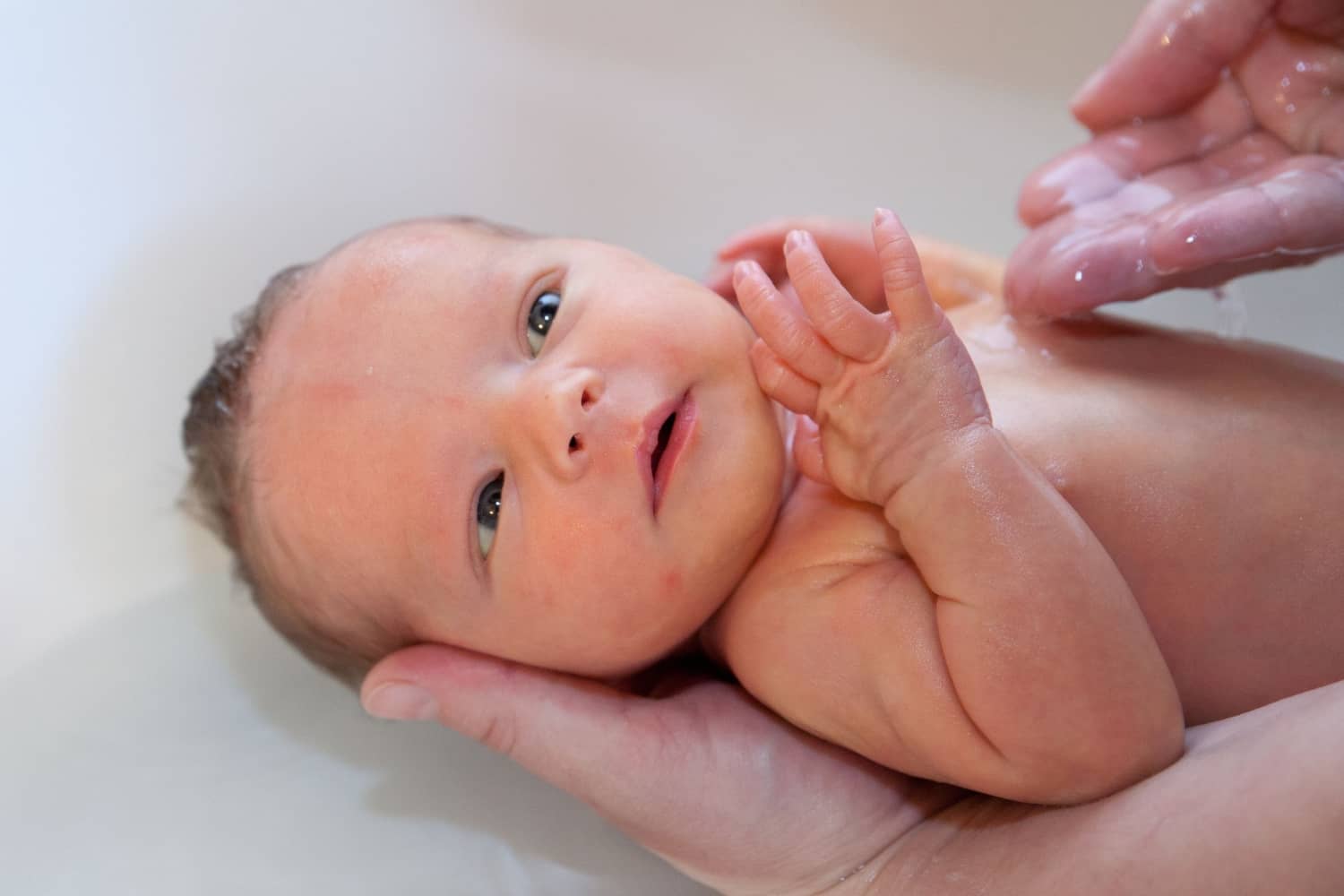 Newborn Baby Bath In The First 24 Hours Being The Parent