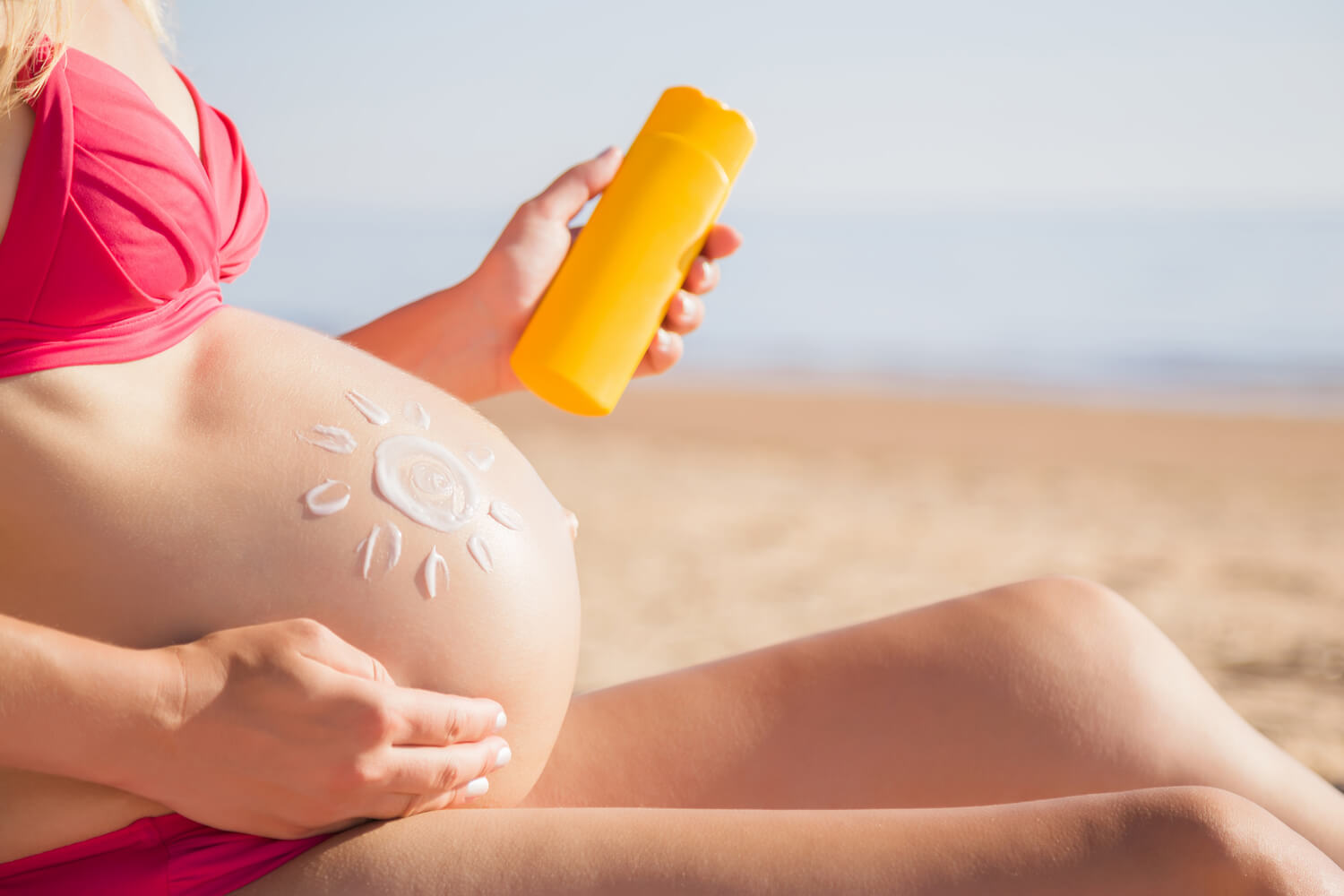 pregnant women use sunscreen lotion