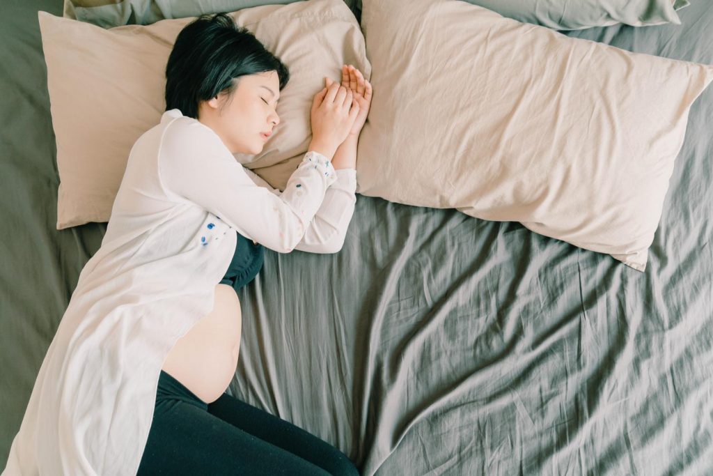 Does Sleeping On Your Stomach While Pregnant Harm The Baby at Margaret