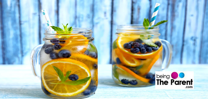 Blueberry Orange Water