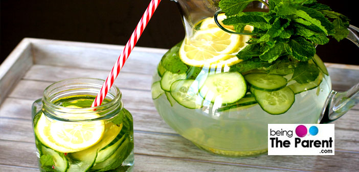 Cucumber Lemon Detox Water