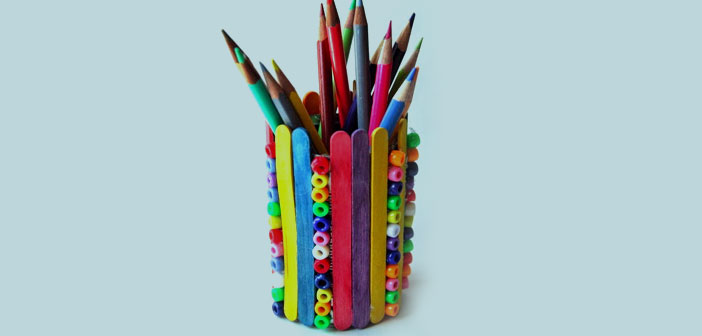 Tin Can Pencil Holders