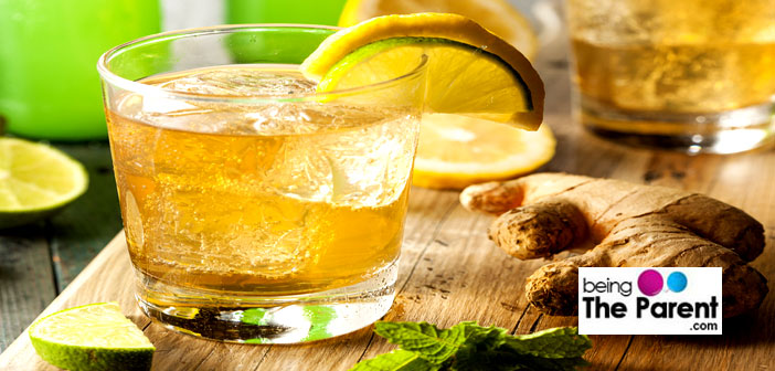 lemon and ginger drink