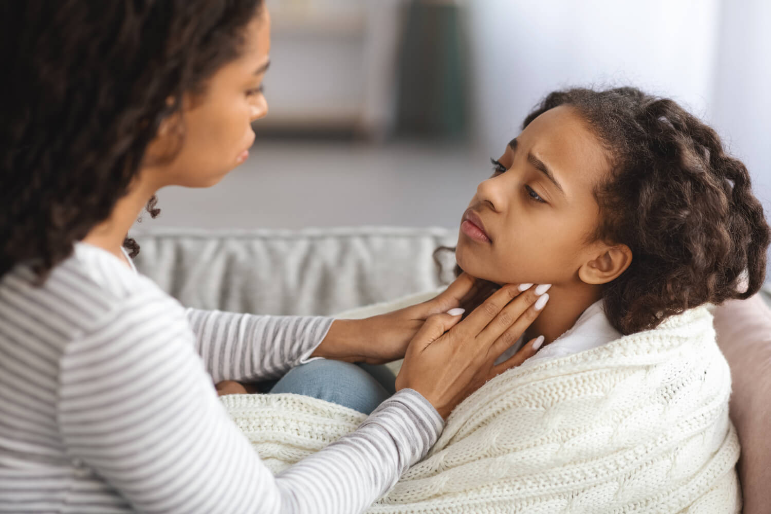 How Can I Help My Child Deal With Throat Infection