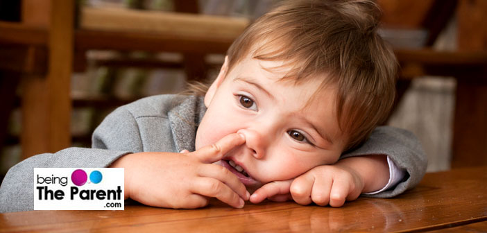 Nosepicking in toddlers