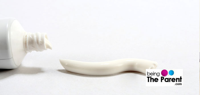 Toothpaste pregnancy test