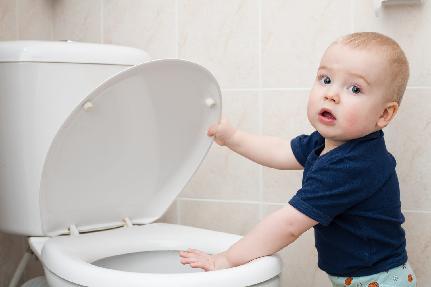 Teaching Your Son To Pee Standing Up