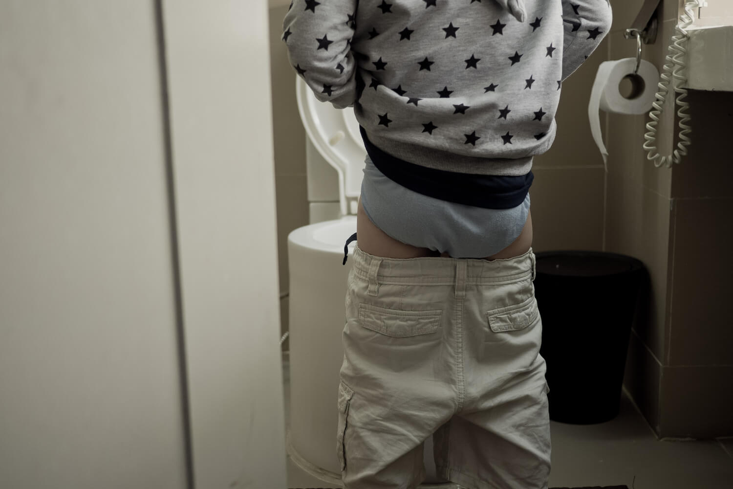 Teaching Your Son To Pee Standing Up