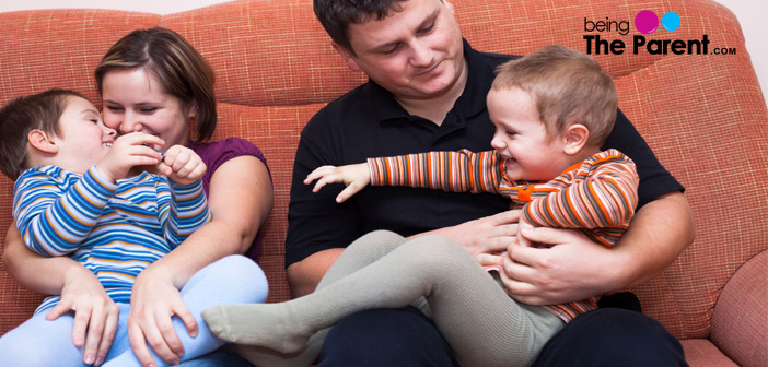 Happy Family At Home