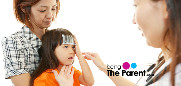 Child with pediatrician