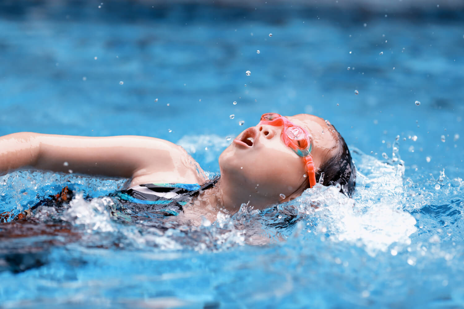 how swimming benefits child