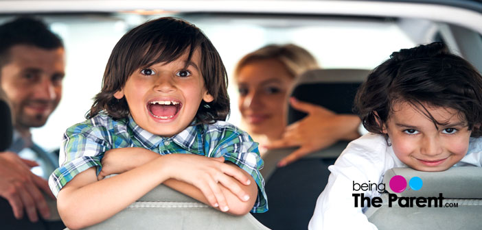 Kids in car