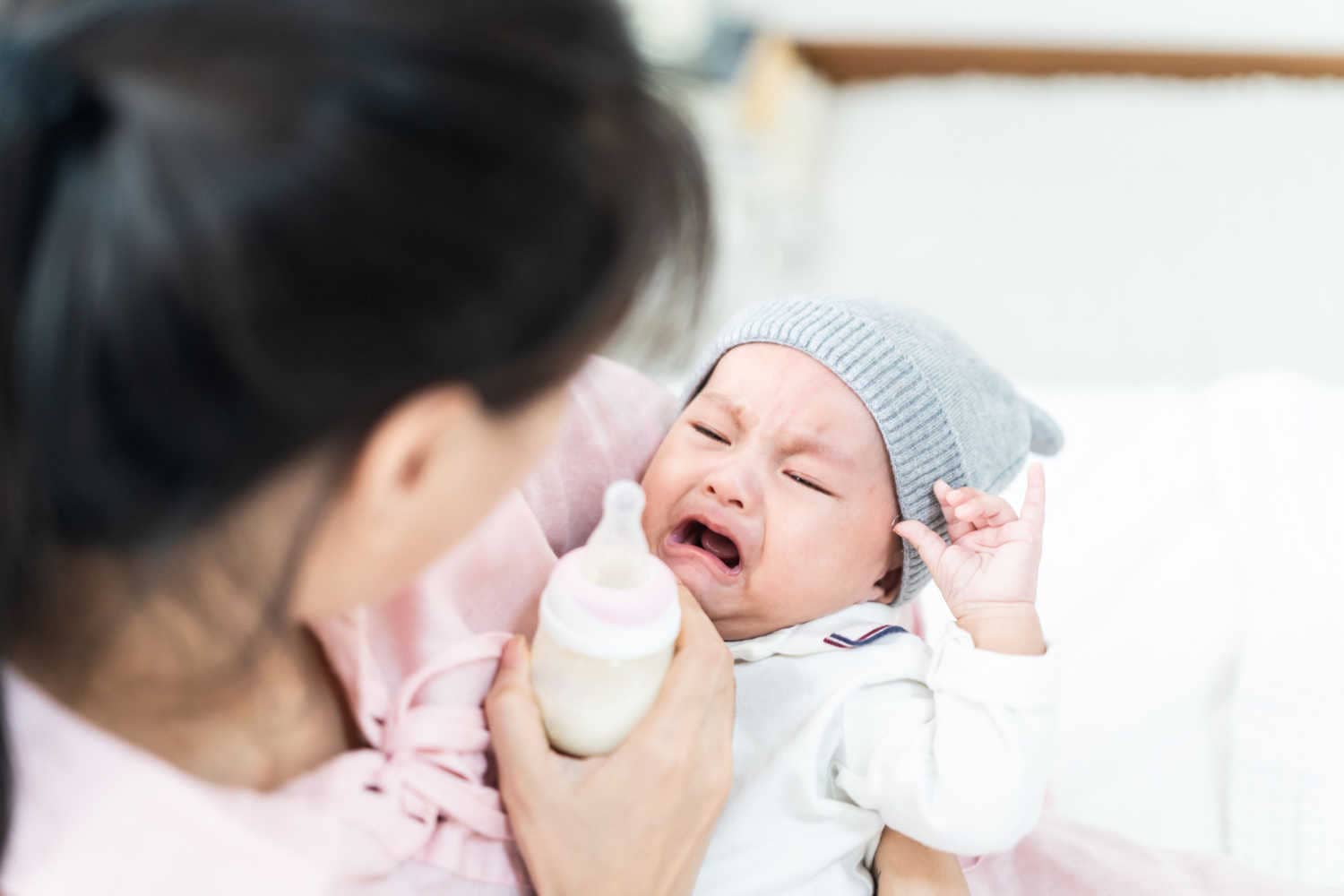 hungry baby.