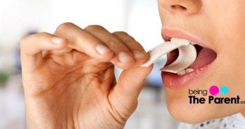 How Safe Is Chewing Gum During Pregnancy? woman chewing gum