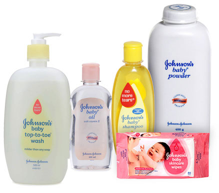 Johnson Johnson baby products brands