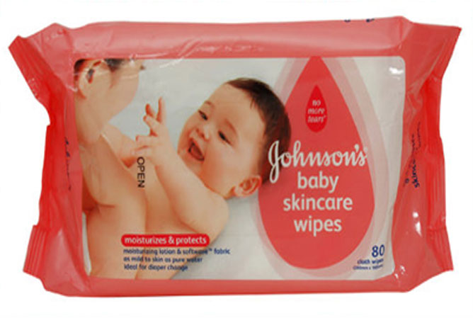 johnson baby wipes