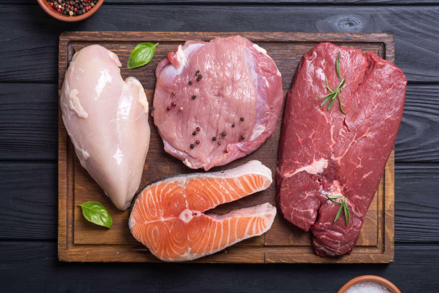 meat and fish