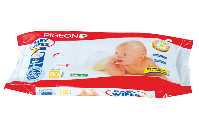 pigeon baby wipes