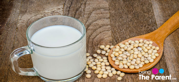 soy milk good for babies