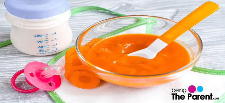 carrot puree baby