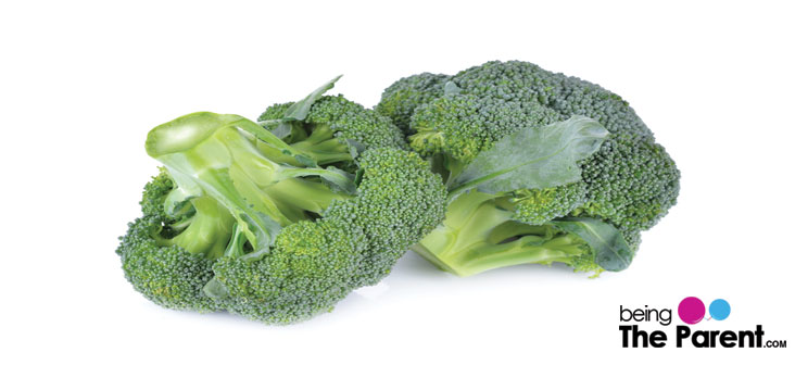 broccoli food to relieve constipation in babies