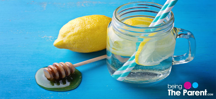 lemon water and honey