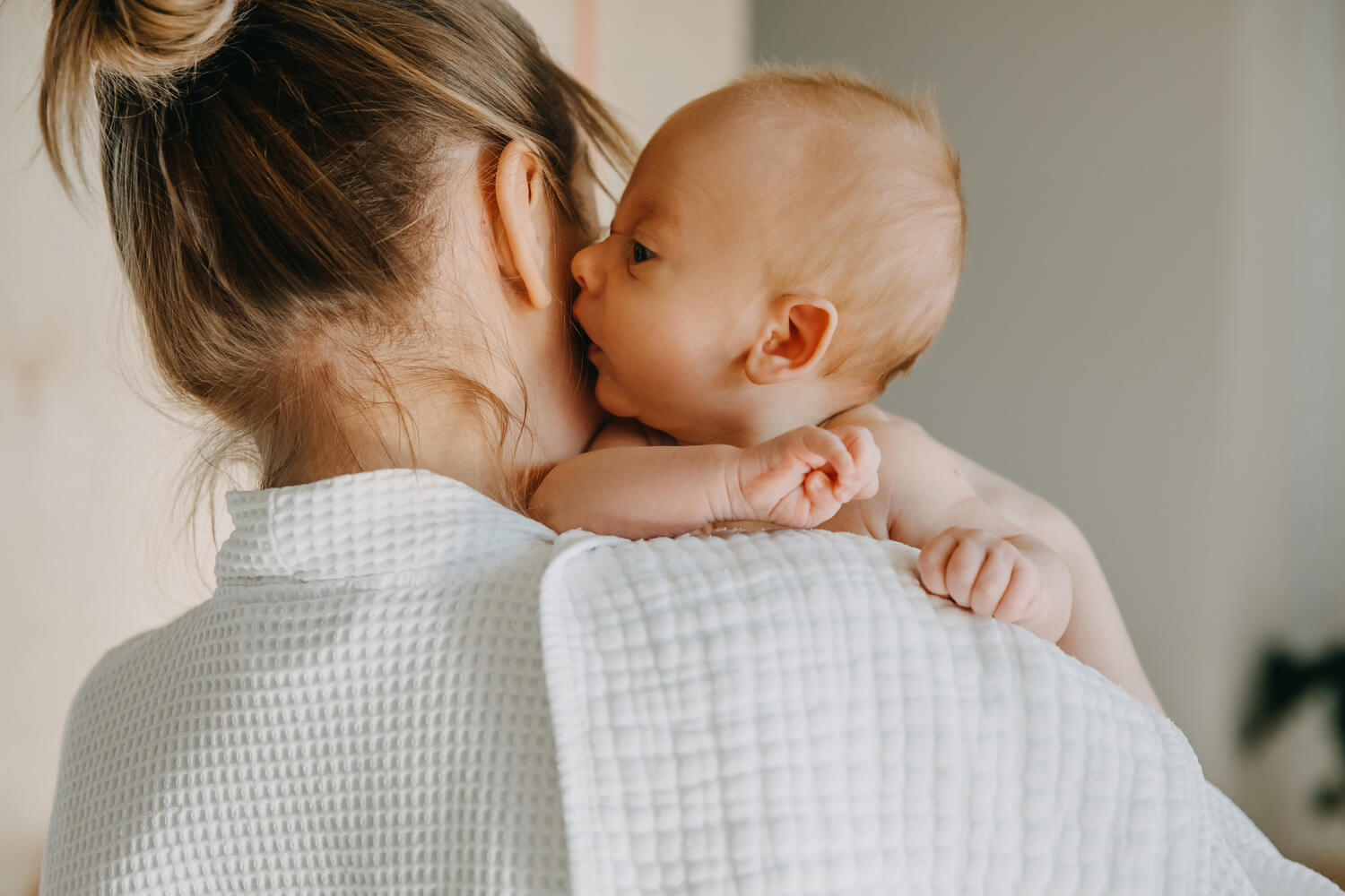Burping A Baby After Bottle-feeding