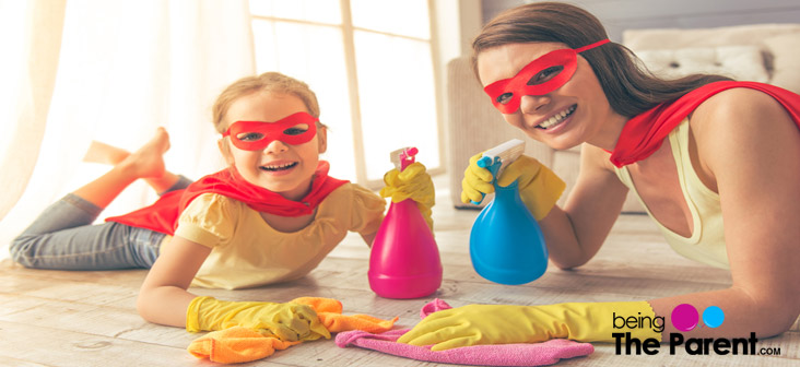 8 Helpful Tips To Make Cleaning Fun For Kids