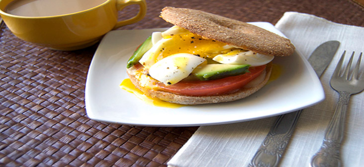 boiled egg sandwich