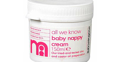 mothercare nappy rash cream