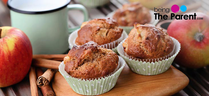 apple and cinnamn cupcake