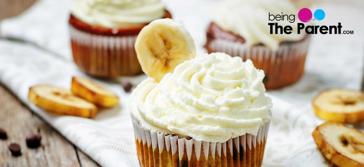 banana cupcake