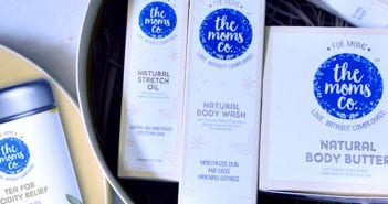 The Moms Co natural skincare products for mom to be